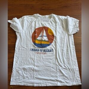 Head & the Heart Band Tee, Seattle WA show.